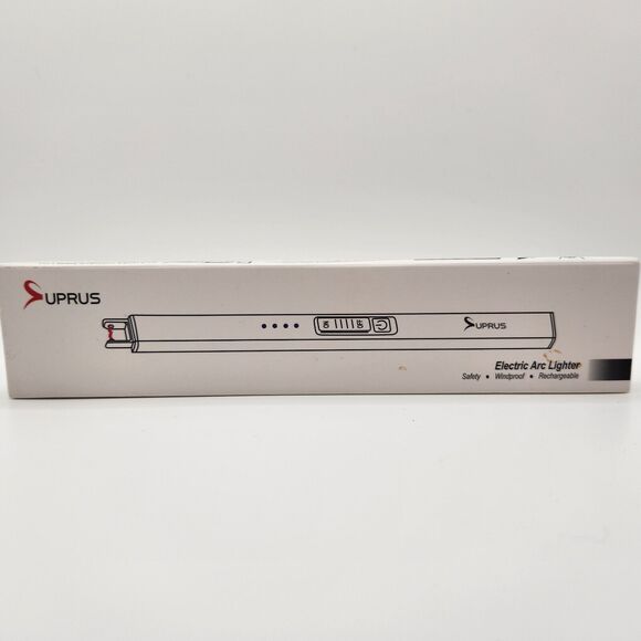 Suprus Electric Arc Lighter, Model 601-2, Blue - Picture 2 of 7